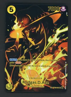 One Piece CCG - Portgas.D.Ace (SP) ST13-011 Legacy of the Master Special SR OP12 - Image 1