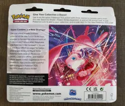 Pokemon TCG SWSH Fusion Strike 3 Pack Blister Booster Eevee Promo New Sealed 820650809200 - Image 2