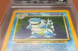 POKEMON TCG BLASTOISE 2/102 BASE SET RARE HOLO GET GRADED GRADE 4 STUNNING CARD - Image 4