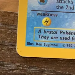 Pokemon TCG Card Blastoise Holo Rare Card Base Set 2/102 WOTC MP - Image 3