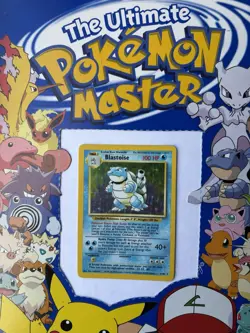 Pokemon TCG Blastoise Holo Unlimited Rare Card Base Set 2/102 - Image 1