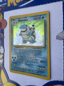 Pokemon TCG Blastoise Holo Unlimited Rare Card Base Set 2/102 - Image 5