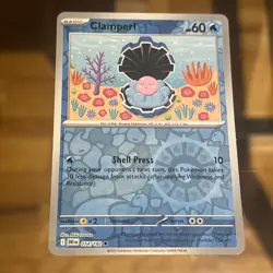 Clamperl - 054/182 - SV10: Destined Rivals Common Reverse Holo Pokemon Card - Image 1