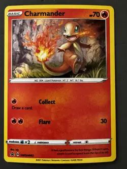 SWSH: Sword & Shield Promo Cards #SWSH092 Charmander - Image 1