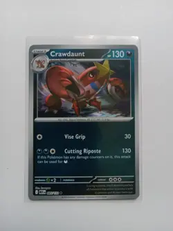 Crawdaunt 085/132 Mega Evolution Reverse Holo NM Pokemon Card - Image 1