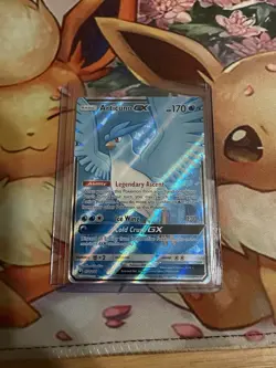 Pokemon TCG Articuno GX Full Art Holo Card Celestial Storm 154/168 - Image 1