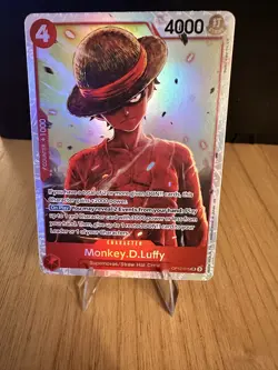 Monkey D. Luffy OP12-015 SR Legacy of the Master - ONE PIECE Card Game ENGLISH - Image 1