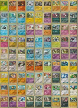 Pokemon 81 Card Lot Sun & Moon ERA Holo/Reverse Holo /Rare Burning Shadows - Image 1