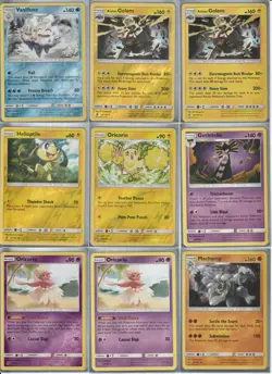 Pokemon 81 Card Lot Sun & Moon ERA Holo/Reverse Holo /Rare Burning Shadows - Image 3