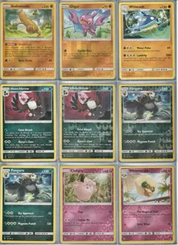Pokemon 81 Card Lot Sun & Moon ERA Holo/Reverse Holo /Rare Burning Shadows - Image 4