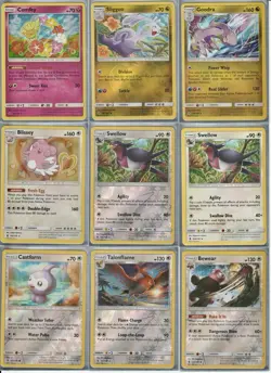 Pokemon 81 Card Lot Sun & Moon ERA Holo/Reverse Holo /Rare Burning Shadows - Image 5