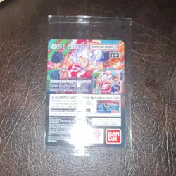 One Piece Card Game Monkey D. Luffy College Basketball Promo SEALED - Image 2