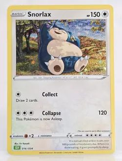 Snorlax Classic Collection Trading Card Game Classic 016/034 - Image 1