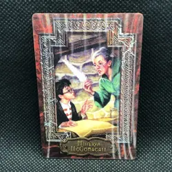 Minerva McGonaGall Harry Potter 3D Card Frog Chocolate s04 very rare Japanese - Image 1