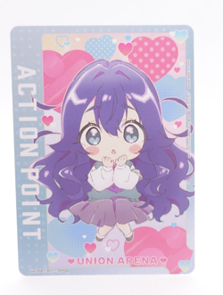 Union Arena 100 Girlfriends Shizuka UA26BT/RLY-1-AP09 Action Point Anime Card - Image 1