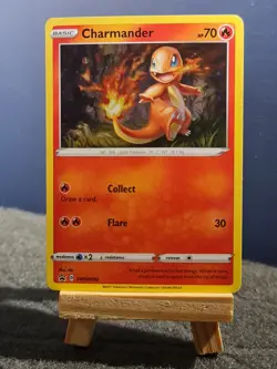 Charmander SWSH092 Holo PromoSword & Shield Promos Pokemon Card NM - Image 1