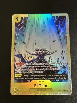 El Thor - OP05-114 - Promo - One Piece Card Game - Best Vol2 N/M - Image 3