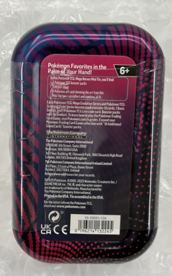 Pokemon TCG Trading Card Game Mega Heros Mini Tin Complete 2 Sets - Image 3