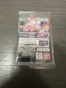 Bandai Namco One Piece CCG Monkey.D.Luffy Foil US Voyage Promo Card - Image 2