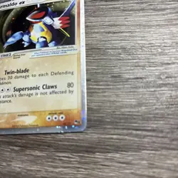 Armaldo ex - 16/17 - Cosmos Holo Rare - Pop Series 1 - Pokemon Card - LP/MP - Image 2