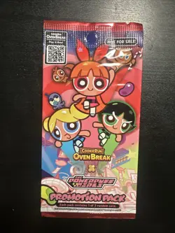 Cookie Run Oven Break X Power Puff Girls Promo Card Prize Pack Sealed English - Image 1