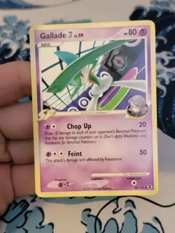 Gallade E4 20/111 Rare Rising Rivals Non Holo Pokemon Card LP - Image 1