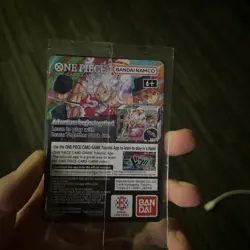 One Piece Monkey D. Luffy US Voyage College Basketball Card Rutgers 1/23 IN HAND - Image 2