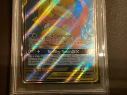 PSA 8 Slowpoke & Psyduck GX 217/236 Unified Minds FA Pokemon Card 2019 Mint - Image 3