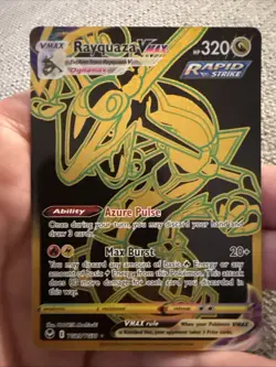 Rayquaza Vmax TG29/TG30 Trainer Gallery Pokemon Card Silver Tempest - Image 1