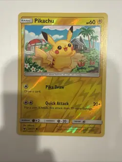 Pokemon Pikachu TCG Crimson Invasion Card 30/111 Reverse Holo - Image 2