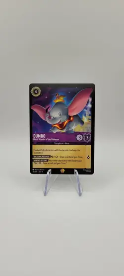 Disney Lorcana TCG: Dumbo -Ninth Wonder of the Universe 45/204 Regular Card NM - Image 1