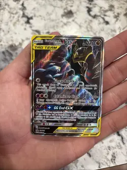 Pokemon TCG Garchomp & Giratina GX SM193 Sun & Moon Promo Card - Image 2