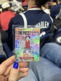 One Piece Monkey D Luffy Rare Collectible Card - Image 1