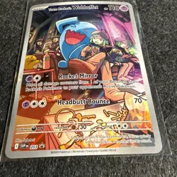 Team Rocket's Wobbuffet 203 Sv: Scarlet & Violet Black Star Promo Cards Holo NM - Image 2