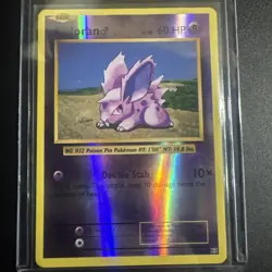 Nidoran 43/108 Reverse Holo XY Evolutions NM Pokemon Card FREE SHIPPING - Image 1