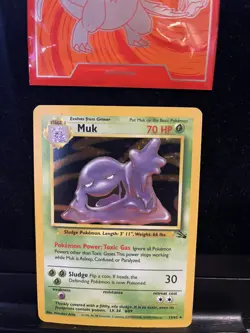 Pokemon Card Muk 13/62 Holo Fossil Unlimited 169💎NM💎 - Image 1