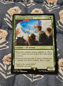 Generous Patron - Commander: Final Fantasy 0305 - MTG Magic - Image 1