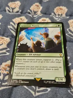 Generous Patron - Commander: Final Fantasy 0305 - MTG Magic - Image 2