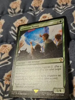 Generous Patron - Commander: Final Fantasy 0305 - MTG Magic - Image 3