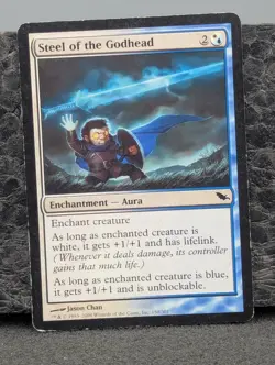 MP - Steel of the Godhead - Shadowmoor - Magic The Gathering Moderately Played - Image 1