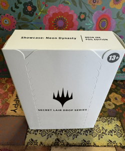 MTG SECRET LAIR DROP SHOWCASE: NEON DYNASTY NEON INK FOIL SEALED - Image 1