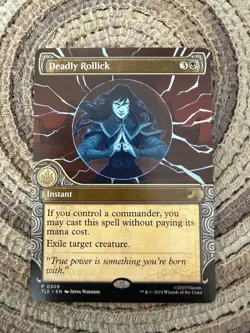 DEADLY ROLLICK [Showcase] - Promo - TLE Avatar Eternal MTG #309 Free Shipping - Image 1