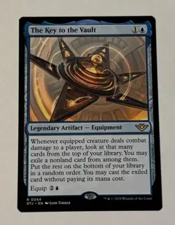 MTG The Key to the Vault - Outlaws of Thunder Junction LP - Image 1