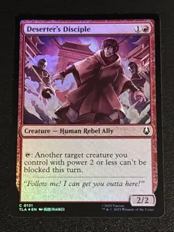 MTG Avatar: The Last Airbender Deserter's Disciple Foil 0131 NM - Image 1
