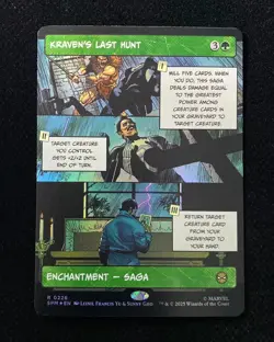 2025 Magic The Gathering MTG Marvel EN Marvel #R 0226 Kraven's Last Hunt AK001 - Image 1