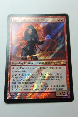 MTG Jaya Ballard Task Mage x1-Foil -Magic Premiere Shop 2008-Lightly Played - Image 1
