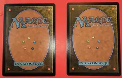 2X PLAY SET MTG MAGIC: *FOREST* #281: LTR FOIL AND REGULAR LAND/NM - Image 2