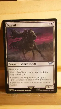 Nazgul 338 - NM - Lord of the Rings MTG - Image 1