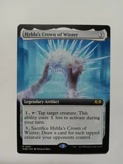 Hylda's Crown of Winter EXTENDED, Wilds of Eldraine, MTG WOE NM/M - Image 1