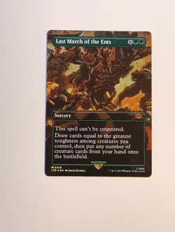 Last March of the Ents Borderless foil - Image 1